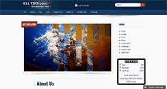 Desktop Screenshot of 011tips.com